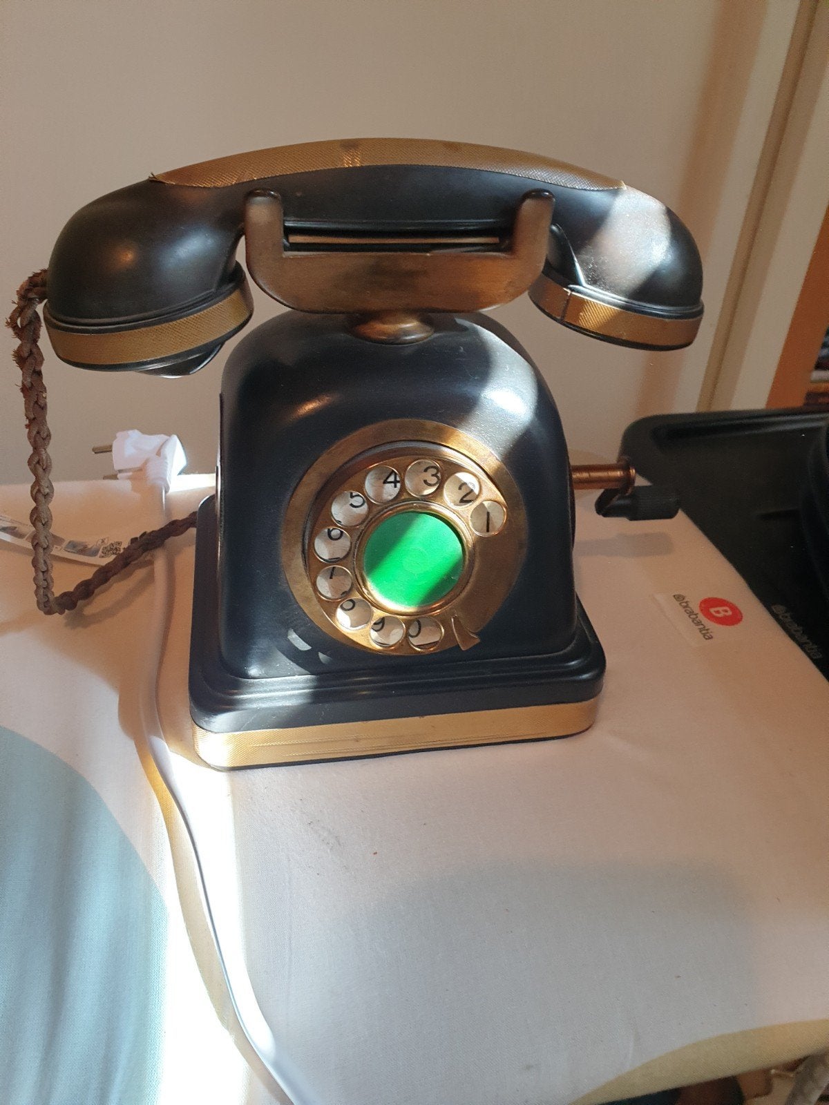 Antieke Telefoon met Draaischijf - Decoratief, Ophalen