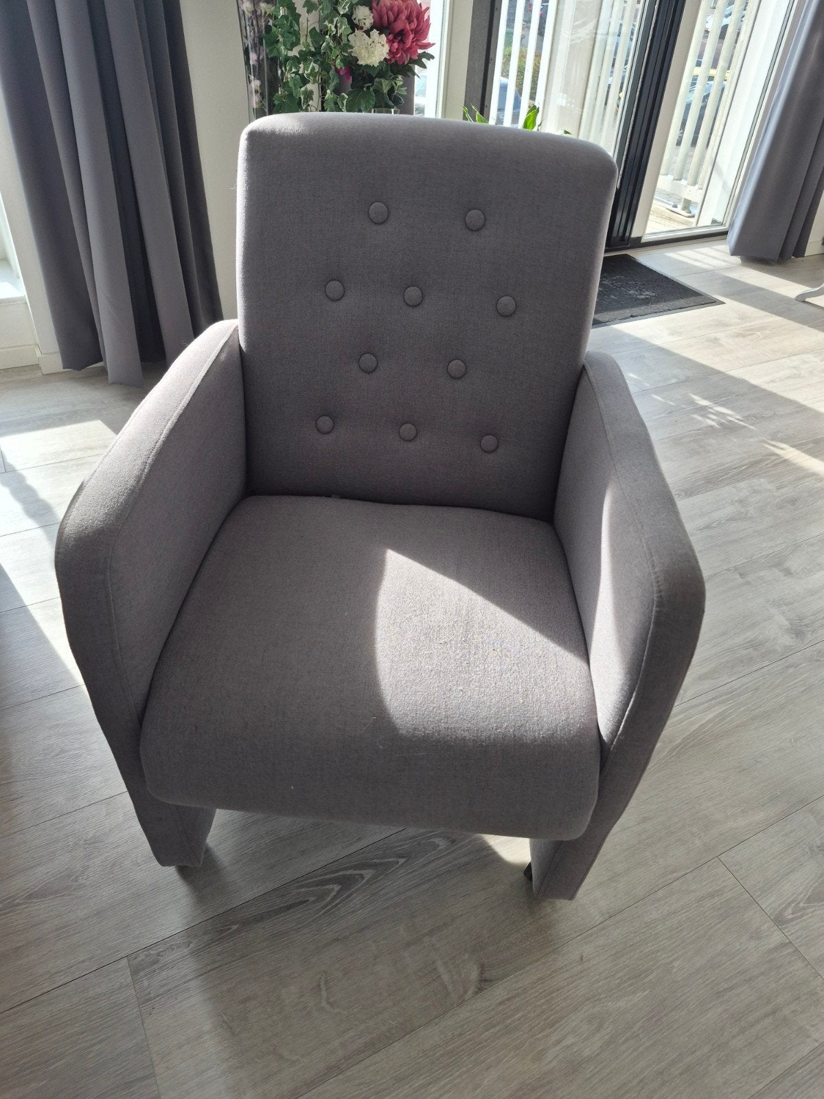 eethoekstoelen, Ophalen of Verzenden, Minder dan 75 cm, Stof, 50 tot 75 cm