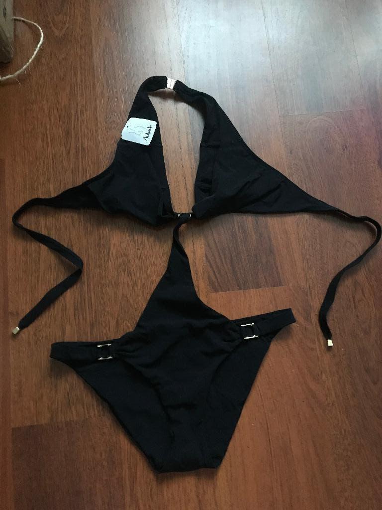 Nieuw - Aubade zwarte trikini - maat M, Kleding | Dames, Badmode en Zwemkleding, Zwart, Nieuw, Ophalen of Verzenden, Bikini