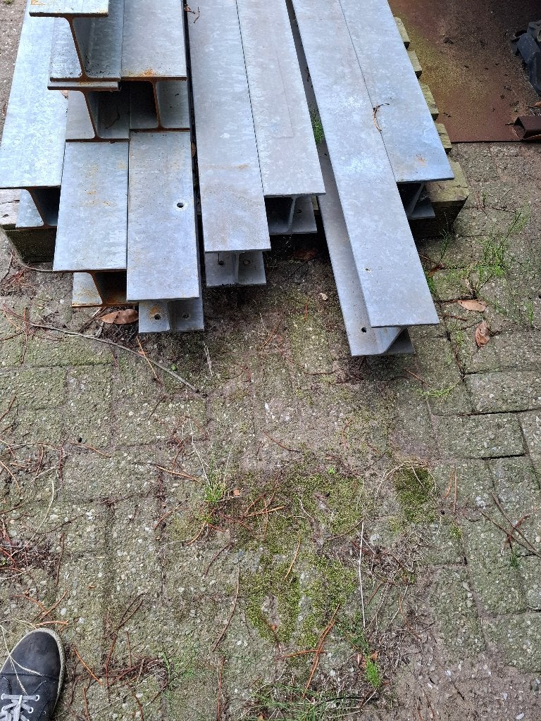 HEA 140 GEGALVANISEERDE BALKEN, Ophalen, Gebruikt, IJzer