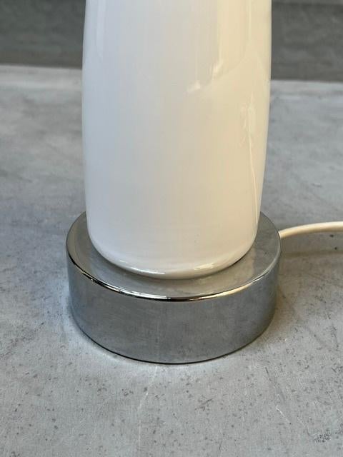 Jaren 80 tafellamp vintage table lamp druppel glas retro, Gebruikt, ., Jaren 80, Ophalen of Verzenden