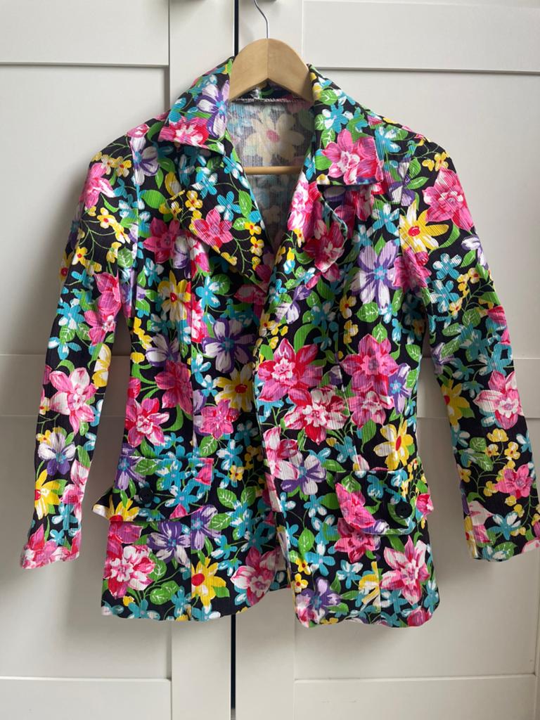 Fleurig Jasje xs, Ophalen, Zo goed als nieuw, Maat 34 (XS) of kleiner