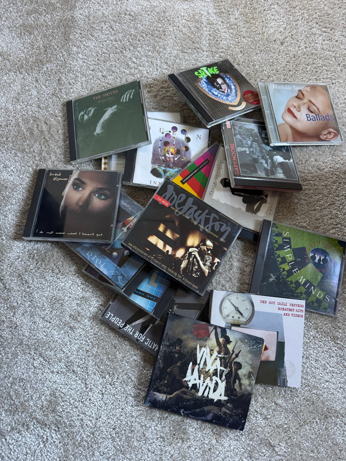 CD collectie: Pop, Rock en meer, ca 50 stuks jaren 80/90, Ophalen, Gebruikt, Pop, Inclusief doosje