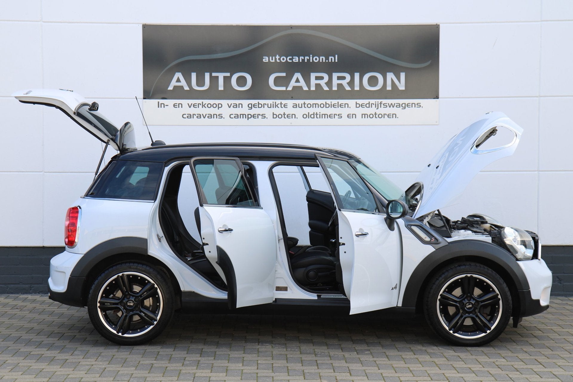 Mini Countryman 1.6 Cooper S ALL4 Navi Xenon Leer Navi APK !, Auto's, 1355 kg, 15 km/l, Gebruikt, 4 stoelen