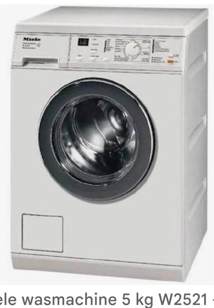Miele SoftCare System W 2521 Wasmachine, Witgoed en Apparatuur, Wasmachines, Gebruikt, Voorlader, 6 tot 8 kg, 85 tot 90 cm, 1200 tot 1600 toeren
