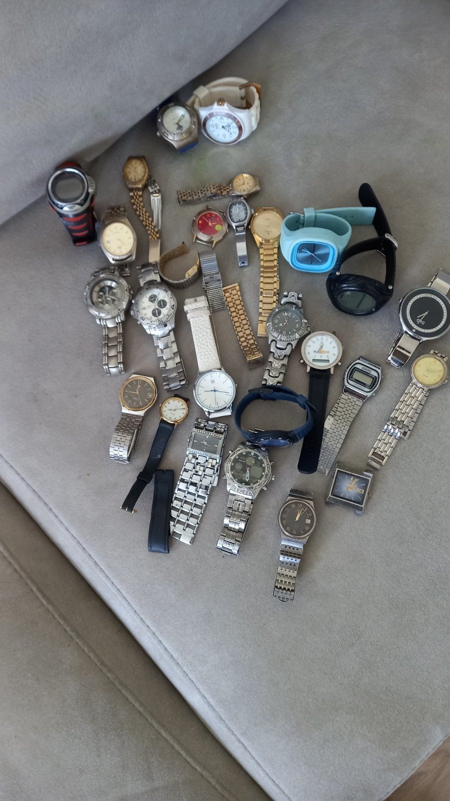 horloges heren, Ophalen of Verzenden, Staal, Overige merken, 1960 of later