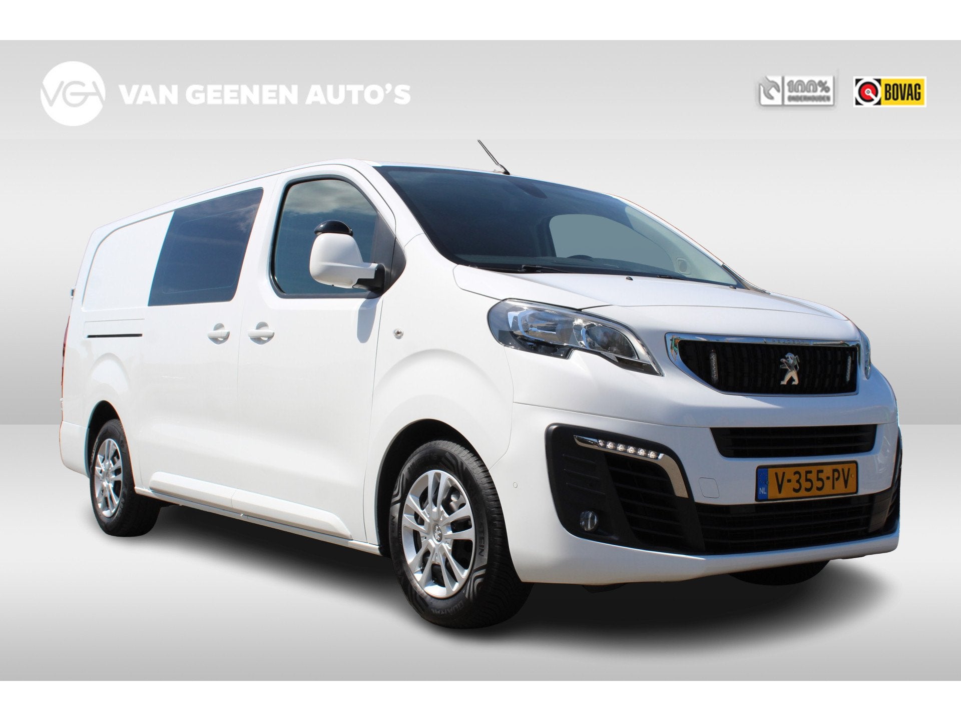Peugeot Expert 231L 2.0 BlueHDI 150Pk Premium Pack | Trekhaa, Auto's, Bestelauto's, Voorwielaandrijving, Stof, Gebruikt, 150 pk