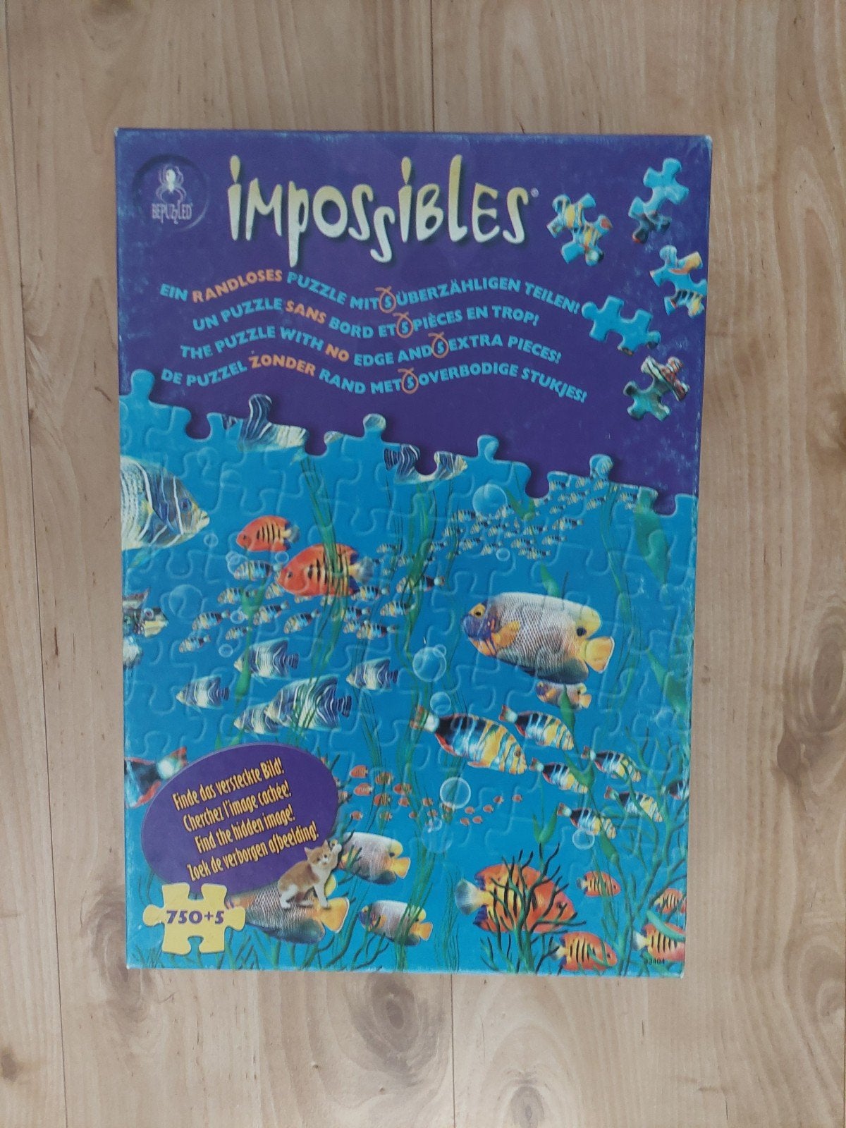 Impossibles Legpuzzel vissen 750+ stukjes, Hobby en Vrije tijd, Ophalen of Verzenden, 500 t/m 1500 stukjes, Zo goed als nieuw