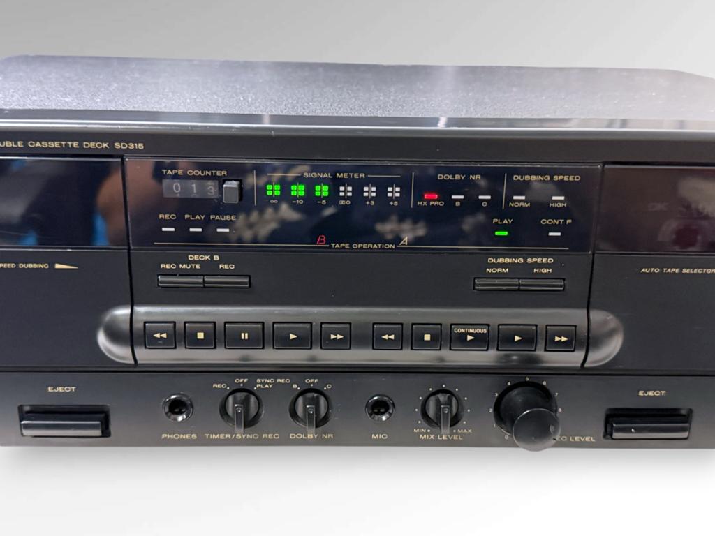 Marantz SD315 Dubbel Cassettedeck - Top Conditie & Werkend, Marantz, Dubbel, Marantz, Marantz