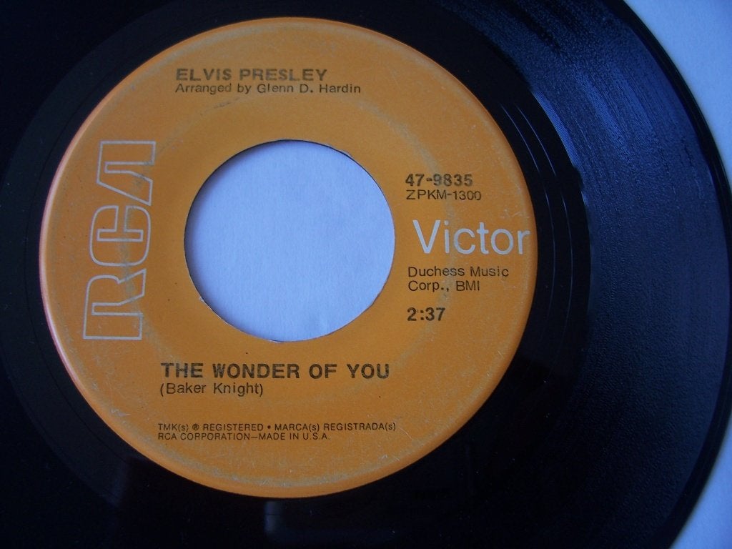 Elvis Presley / RCA  47-9835 / Mama liked the roses, Gebruikt, Verzenden, Overige genres, 7 inch