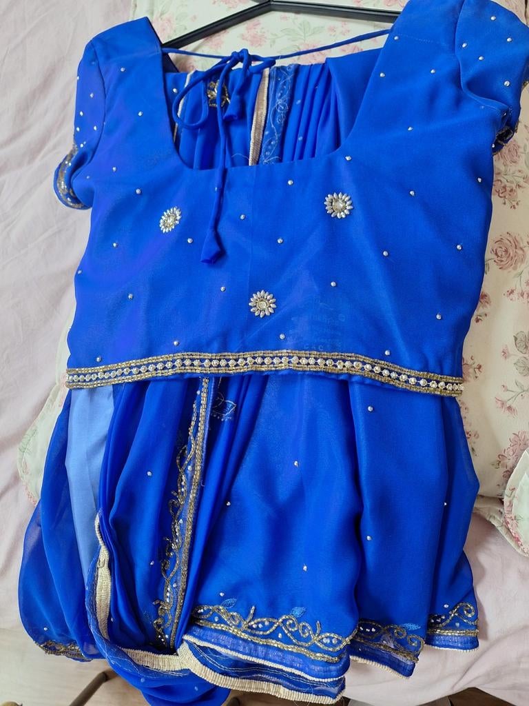 Sari, Kleding | Dames, Overige typen, Blauw, Nieuw, Ophalen of Verzenden