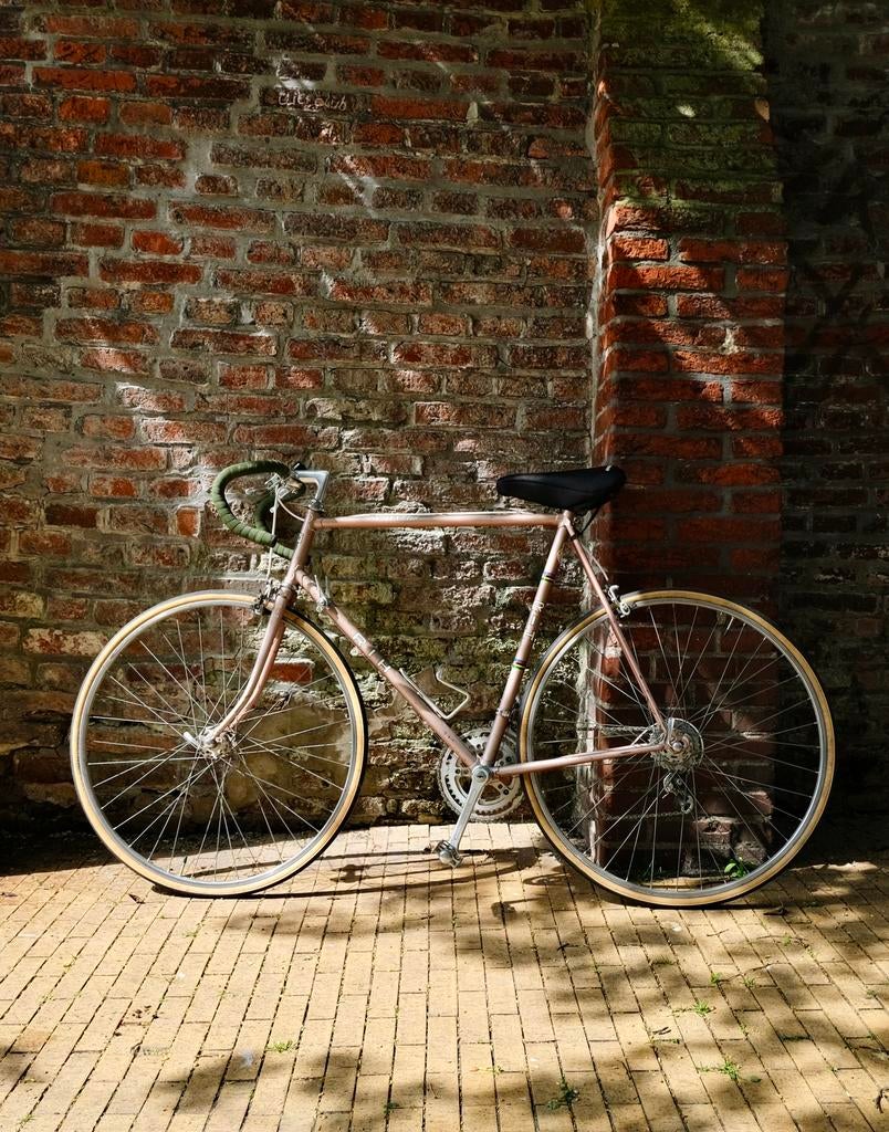 Vintage RIH Elan roze racefiets, Fietsen en Brommers, Fietsen | Racefietsen, Gebruikt, 53 tot 57 cm, Ophalen, Overige merken