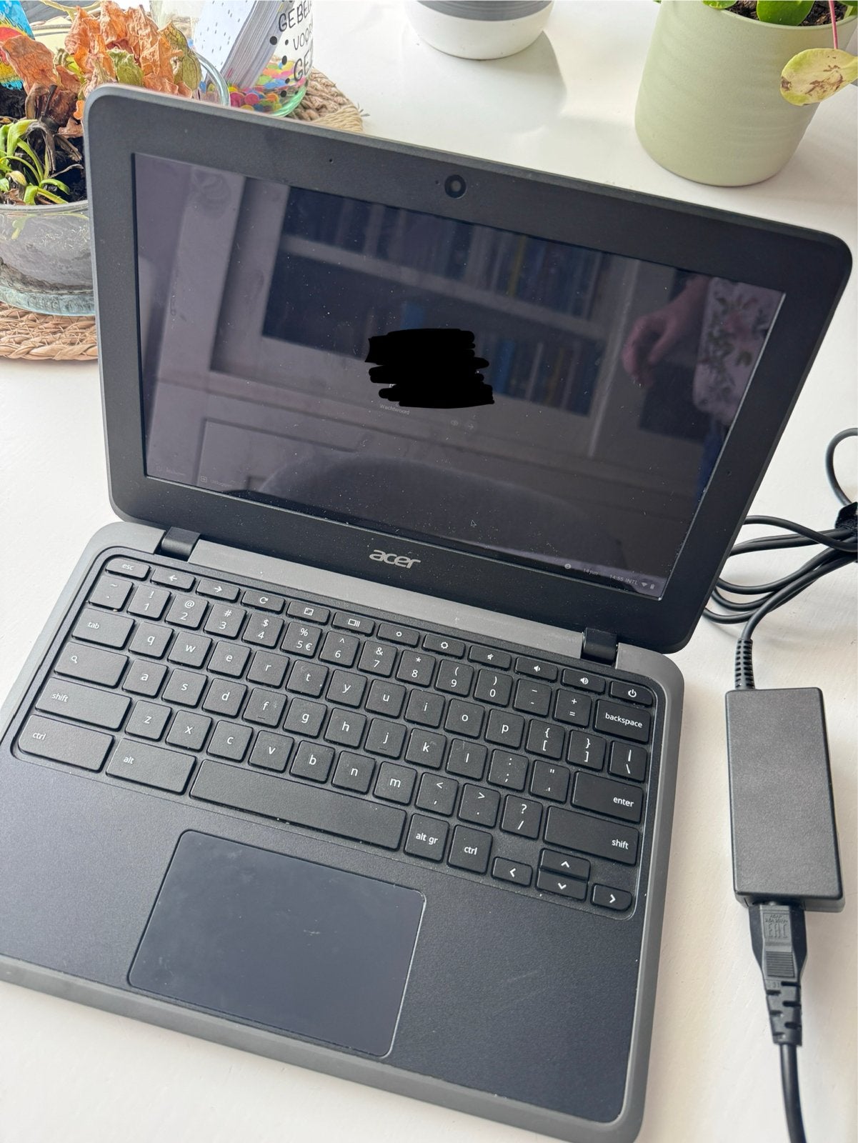 Acer Chromebook Coolbook - Zeer goede staat, incl. oplader, 4 GB of minder, 13 inch, 64 GB, Touchscreen