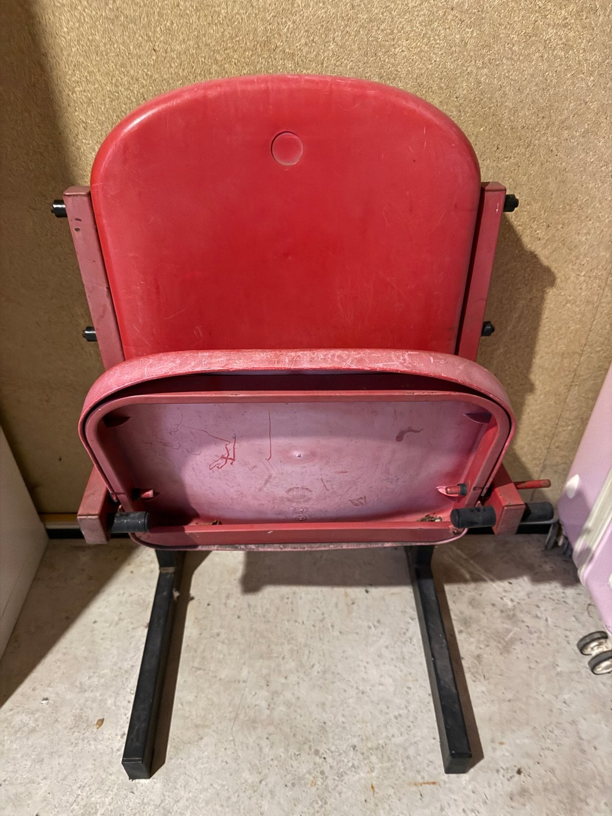 Originele stoel uit de Amsterdam Arena, Ophalen, Kunststof, Gebruikt, Eén