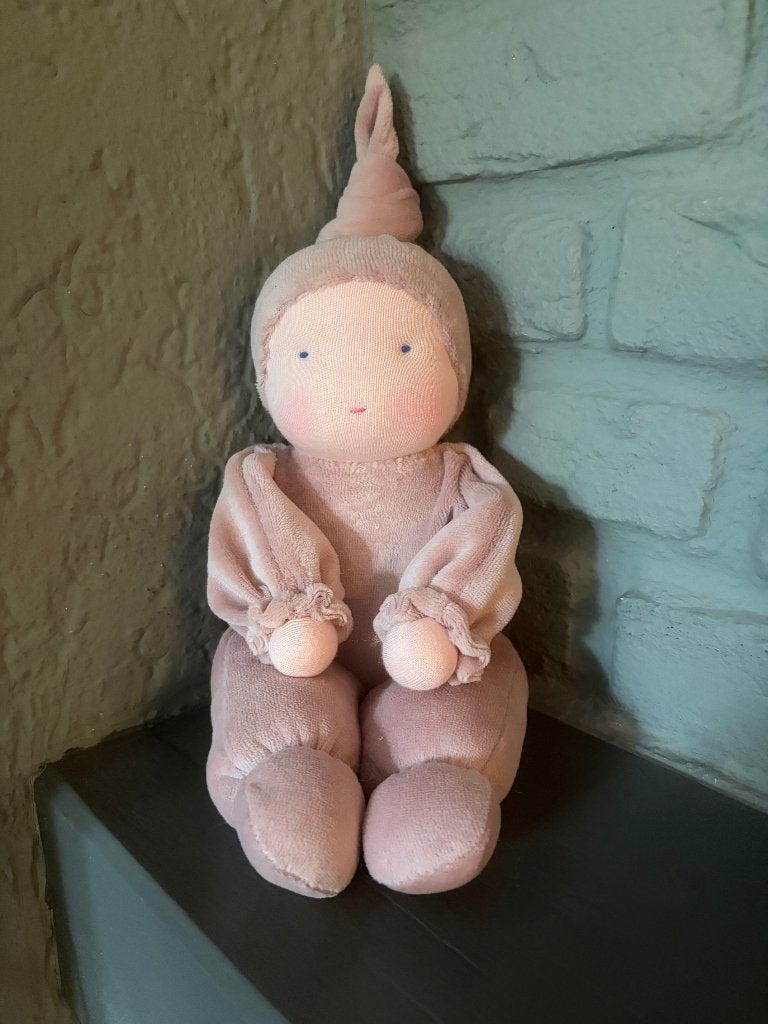 Zonnekind Knuffelpop 36 / 30cm / Antroposofische pop, Verzenden, Nieuw, Overige typen