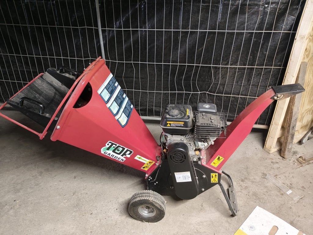 Hakselaar benzine, Tuin en Terras, Ophalen, Gebruikt, Benzine, TopGarden