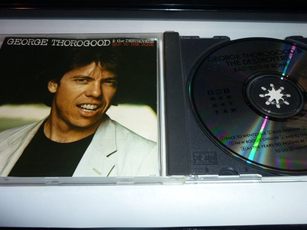 George Thorogood & The Destroyers - Bad to the Bone CD, Gebruikt, Blues Rock, Ophalen of Verzenden, Inclusief doosje