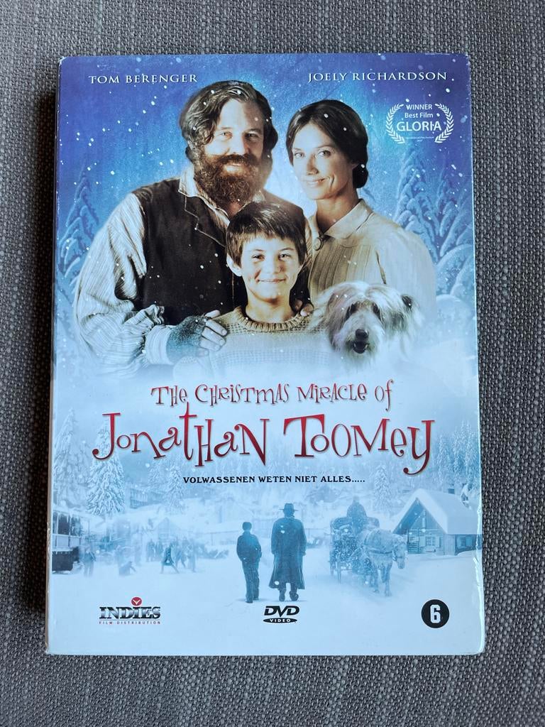 The Christmas Miracle of Jonathan Toomey dvd, Vanaf 6 jaar, Ophalen of Verzenden, Zo goed als nieuw