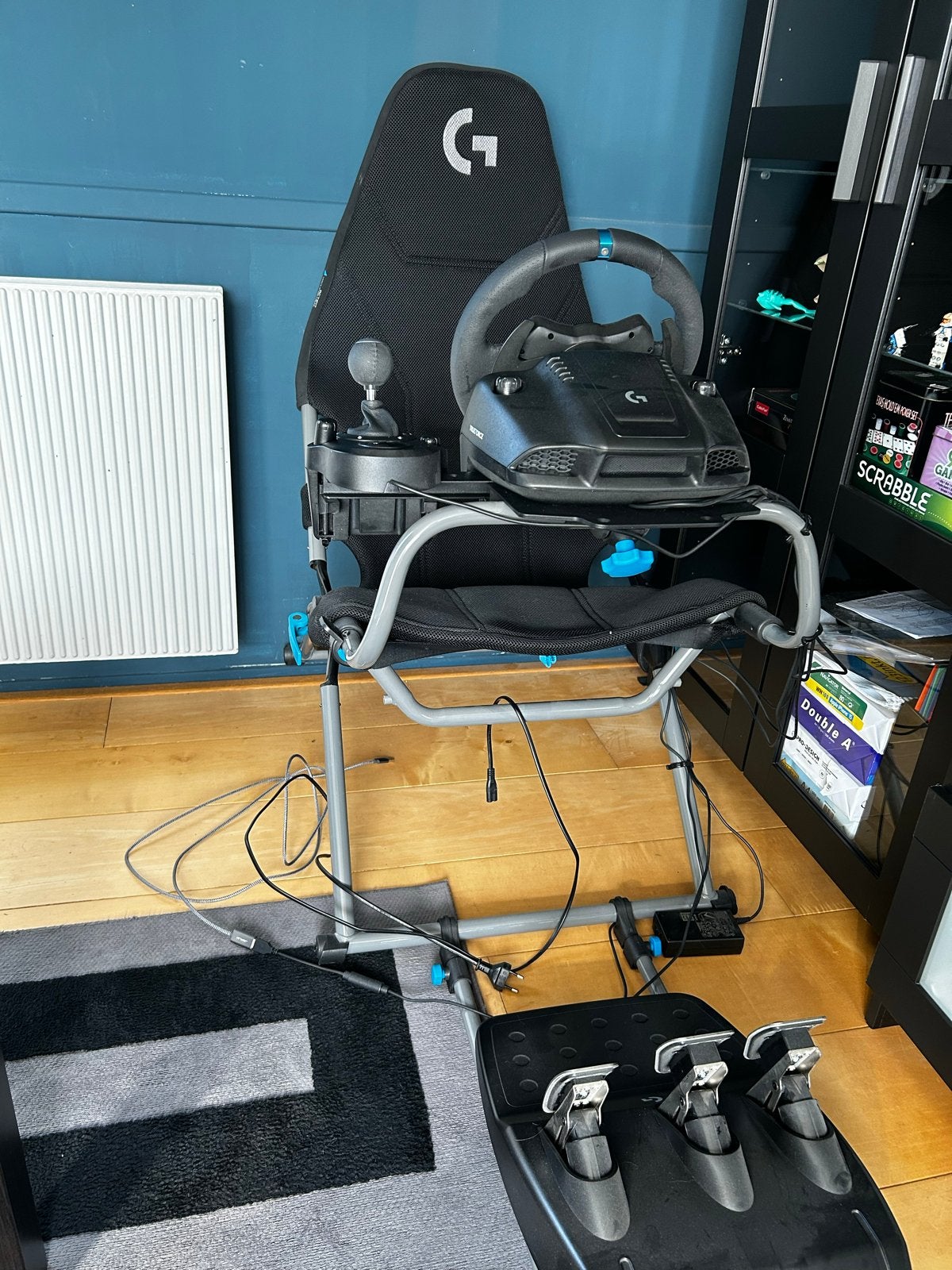 Logitech G920 Racestuur met Shifter en Playseat Challenge, Ophalen, Racestuur, Xbox, Force feedback