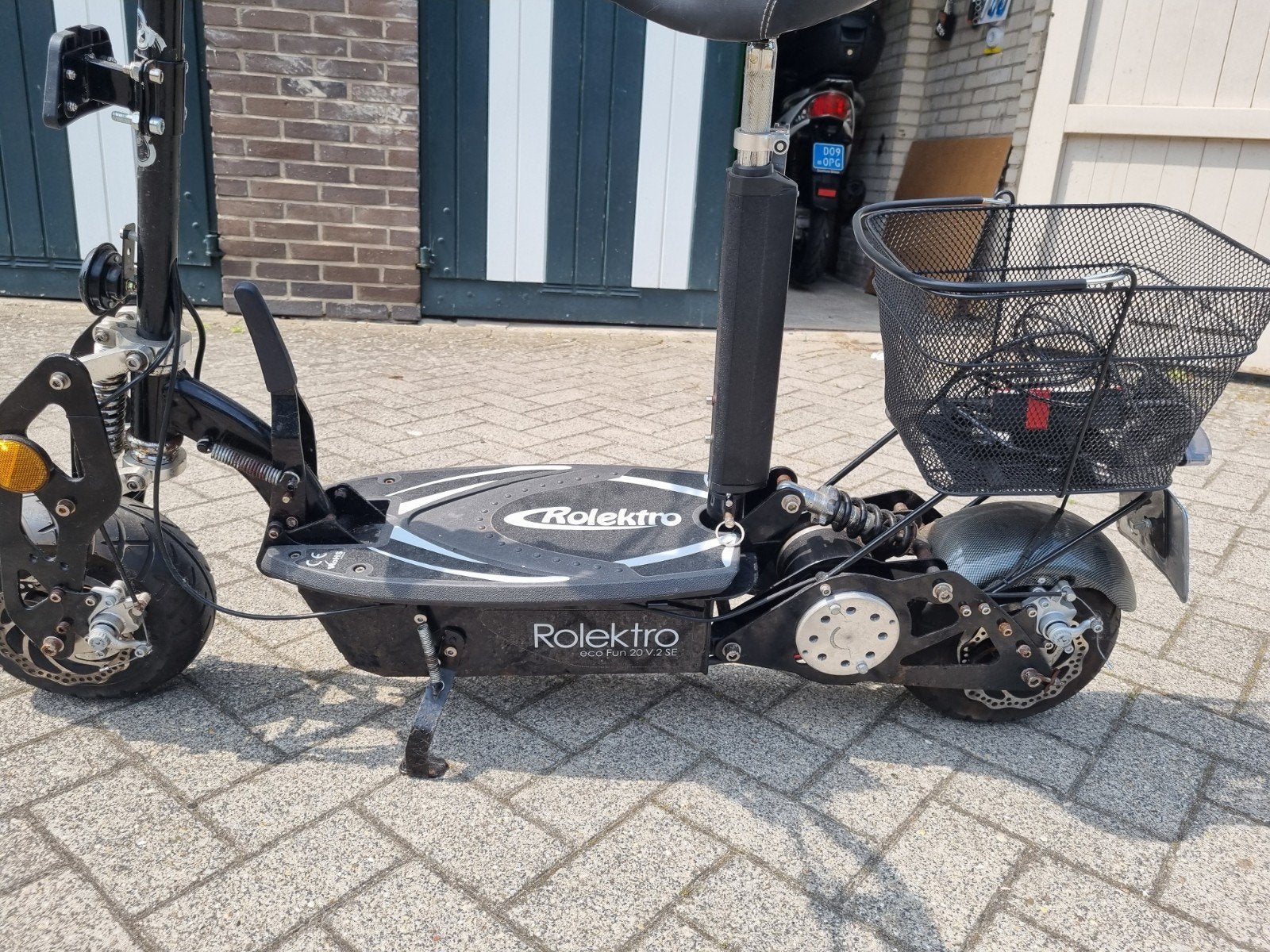Te koop e step met kenteken, Ophalen, Gebruikt, Elektrisch