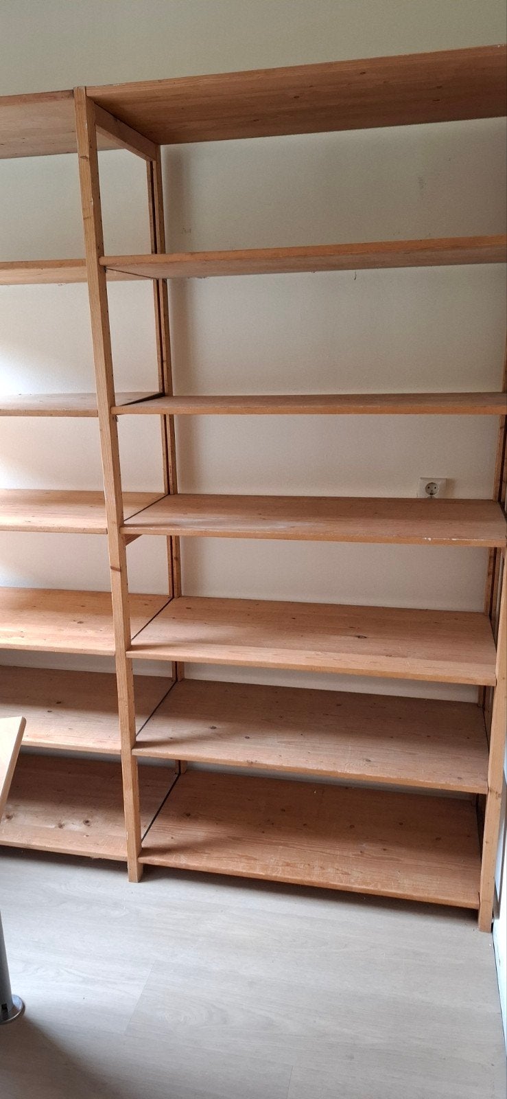 Kast voor garage of dergelijke, Ophalen, Gebruikt, Bruin, Hout