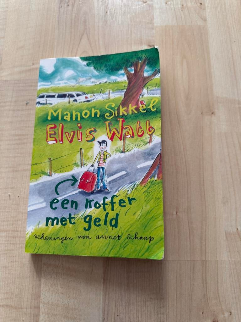 Elvis Watt: Een koffer met geld - Manon Sikkel (Zachte kaft), Ophalen of Verzenden, Gelezen, Fictie algemeen