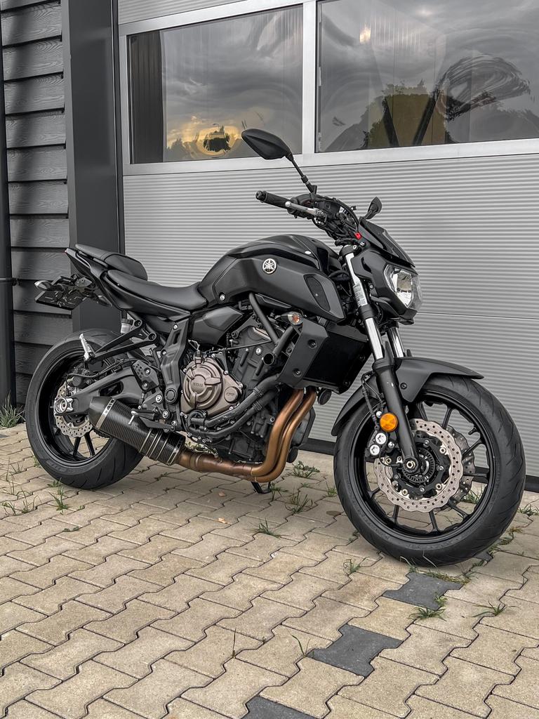 Yamaha MT07 ABS 2018 A2 35kw, 2 cilinders, Occasion, Bedrijf, Minimaal motorrijbewijs A2