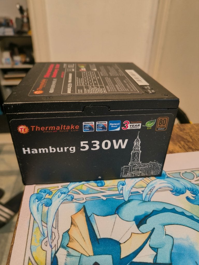 Thermaltake Hamburg 530W PSU, Ophalen, Gebruikt