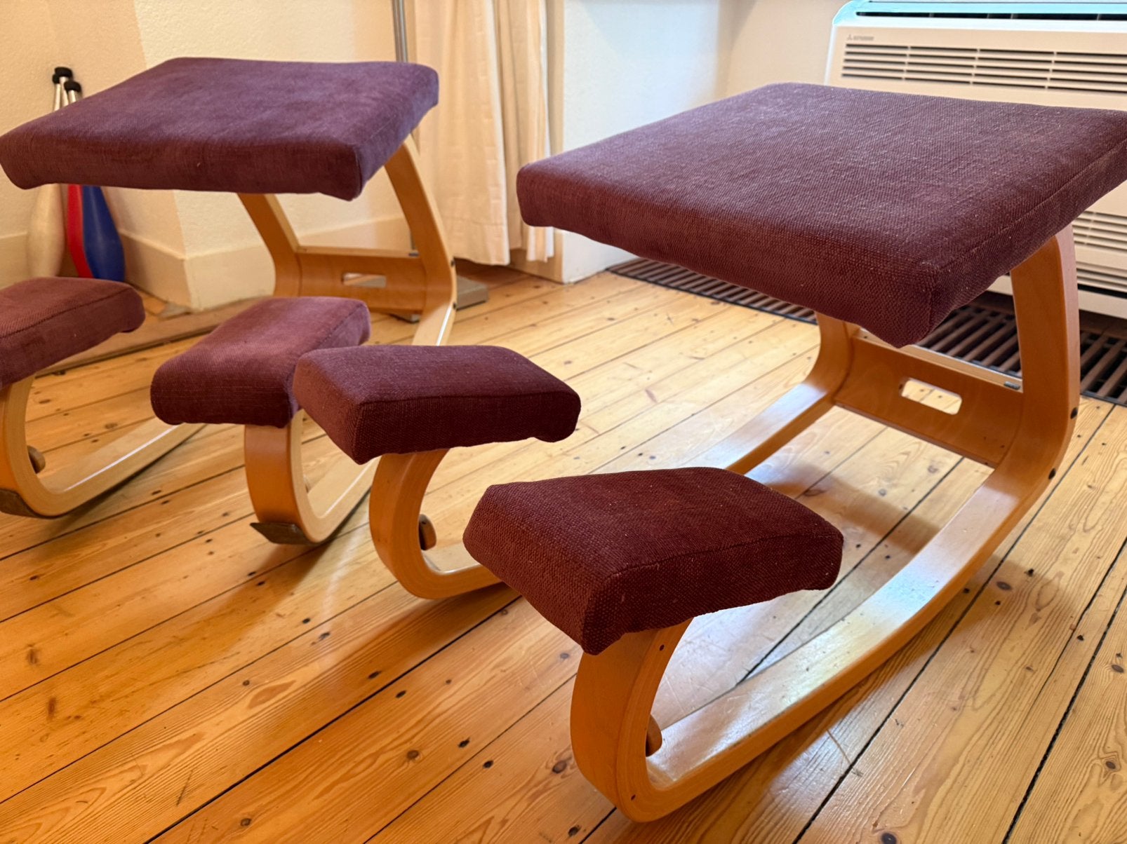Stokke balansstoelen, Huis en Inrichting, Stoelen, Ophalen