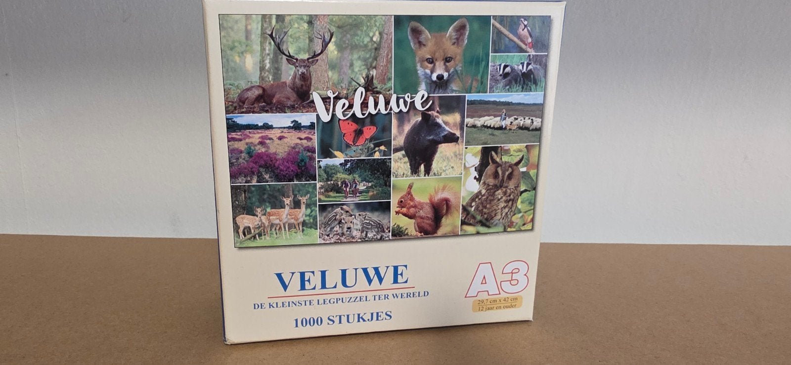 Legpuzzel Veluwe 1000, Twee personen, Ticket of Toegangskaart
