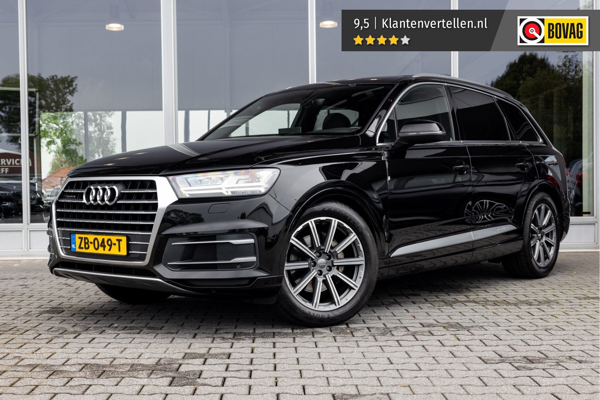 Audi Q7 45 TDI quattro Pro Line + | S-line | Pano | Luchtver, Auto's, 12 maanden, Gebruikt, Zwart, Bedrijf
