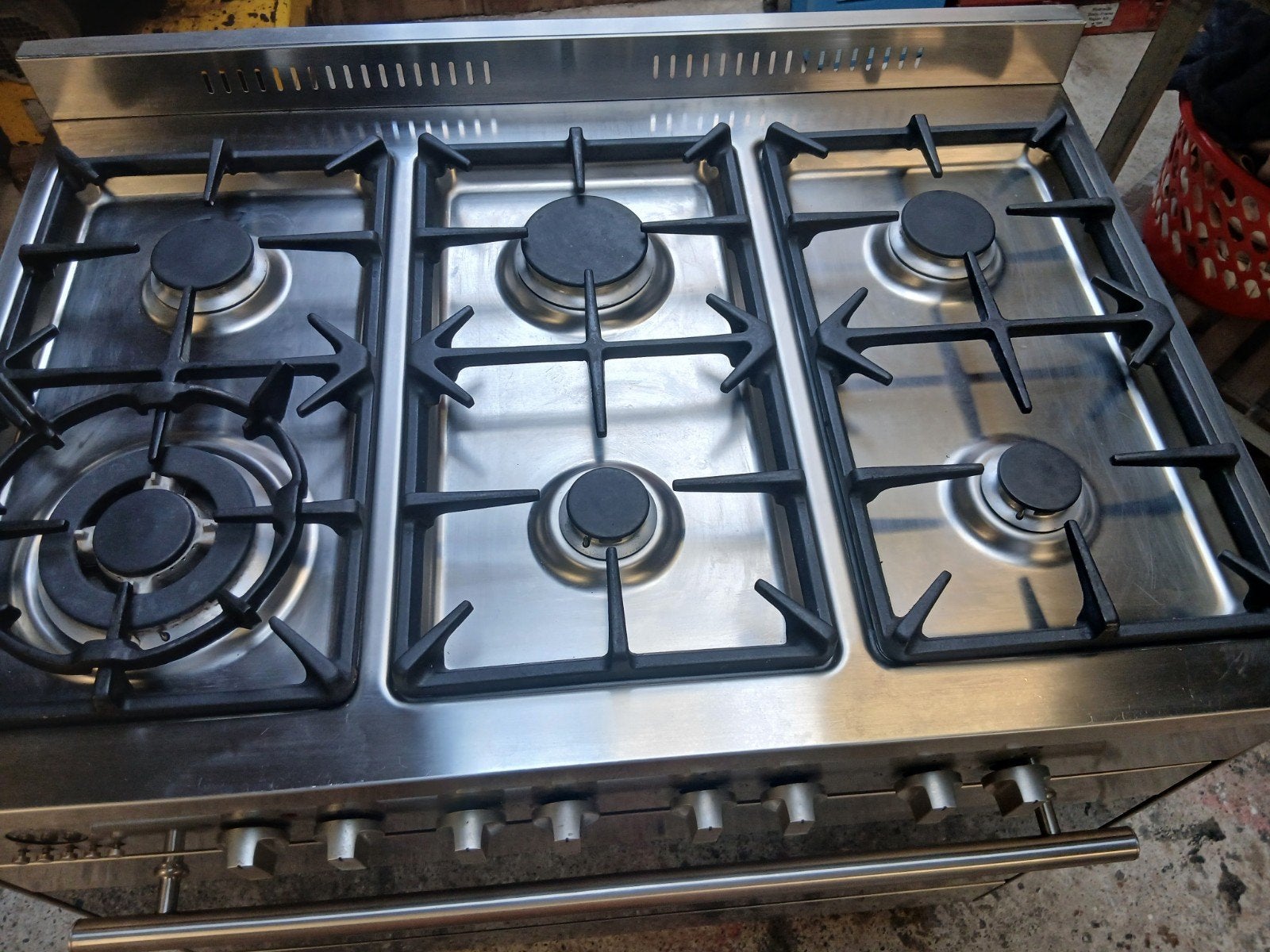 Fornuis, Witgoed en Apparatuur, Ophalen, 60 cm of meer, Gas, Vrijstaand