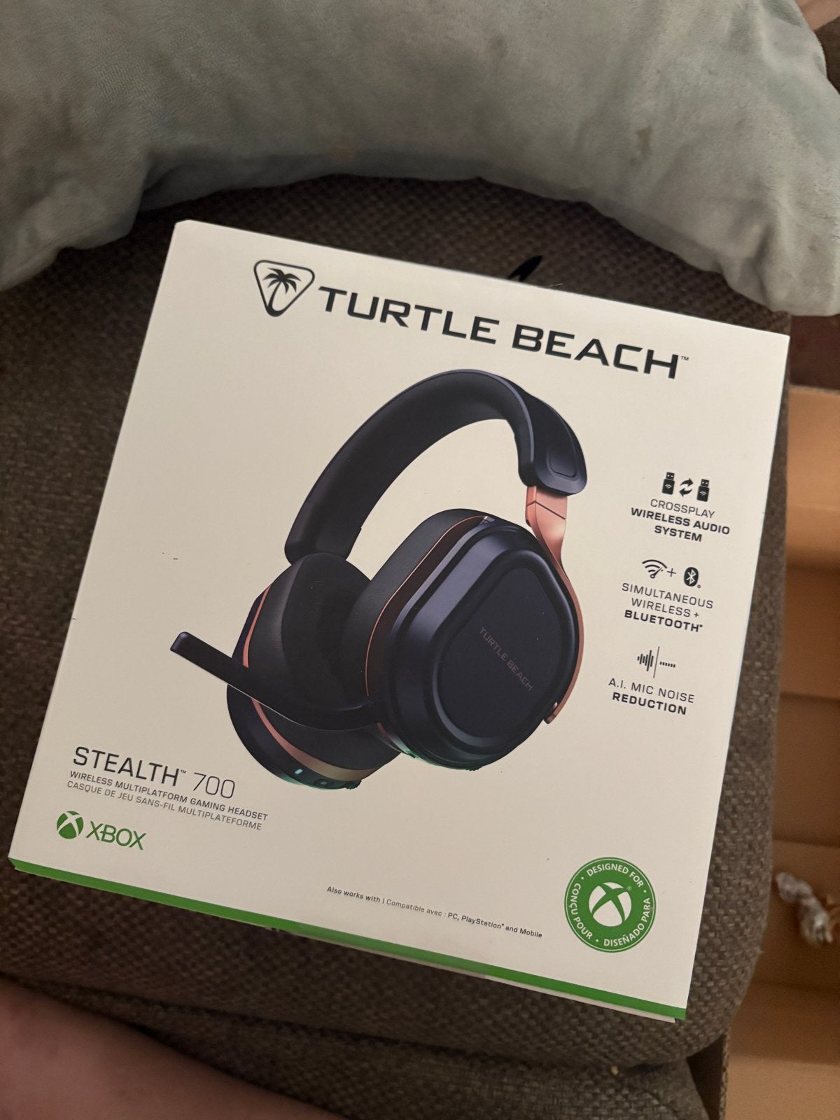 NIEUW Turtle Beach 700 GEN3 Xbox - Blauw Gaming Headset, Spelcomputers en Games, Overige typen, Nieuw, Ophalen of Verzenden, Xbox One