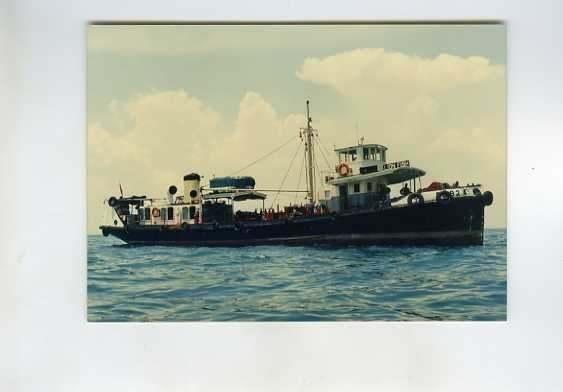 scheepvaart-foto-lion fish, Ophalen of Verzenden, Zo goed als nieuw, Motorboot, Boek of Tijdschrift