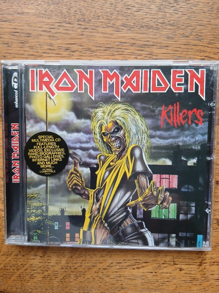 CD Iron Maiden : Killers (remastered/enhanced), Ophalen of Verzenden, Zo goed als nieuw