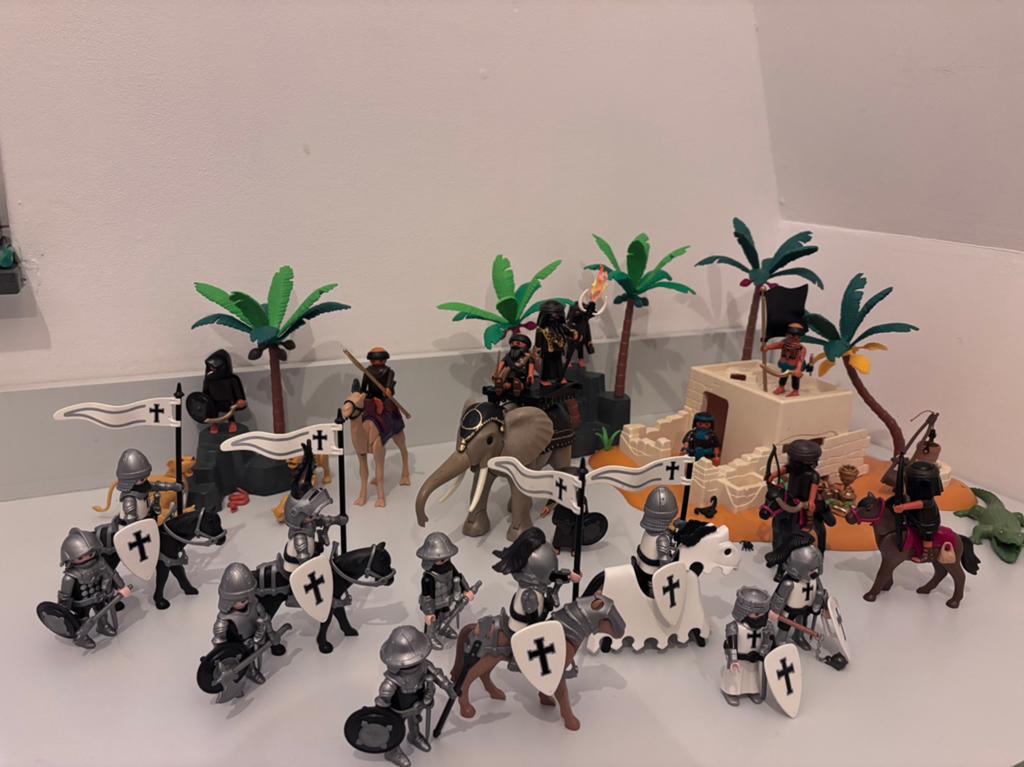 Playmobil Kruisridders kruistocht Ridders, Kinderen en Baby's, Speelgoed | Playmobil, Ophalen of Verzenden, Zo goed als nieuw