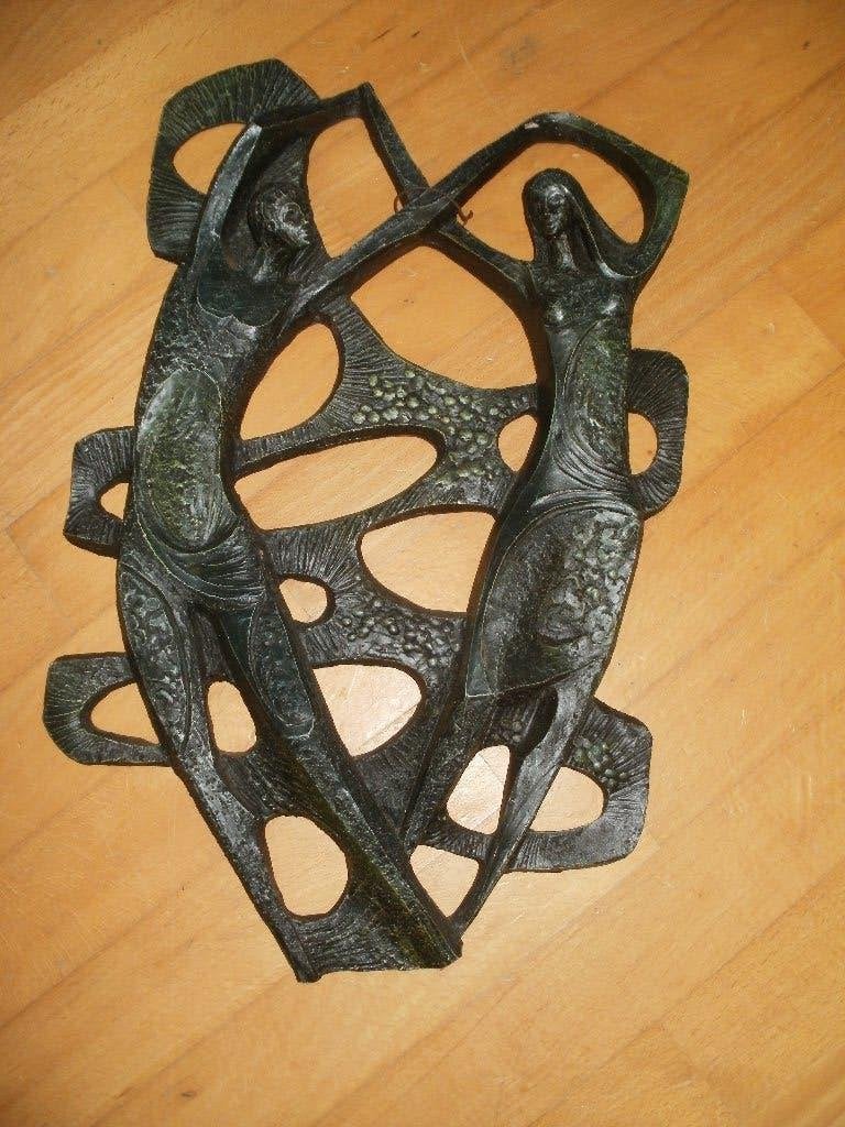 sculptuur 'Dance of Love'kunstenaarscollectief Ars Munda, Antiek en Kunst, Ophalen of Verzenden, Wanddecoratie