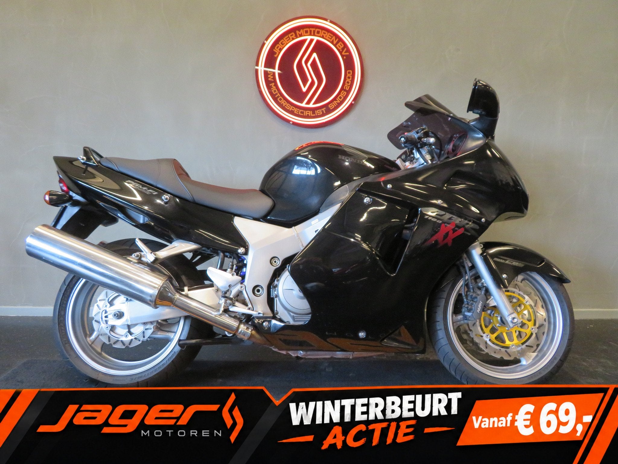 Honda CBR 1100 XX BLACKBIRD GAAF! (bj 2000), Motoren, Sport, Gebruikt, Bedrijf