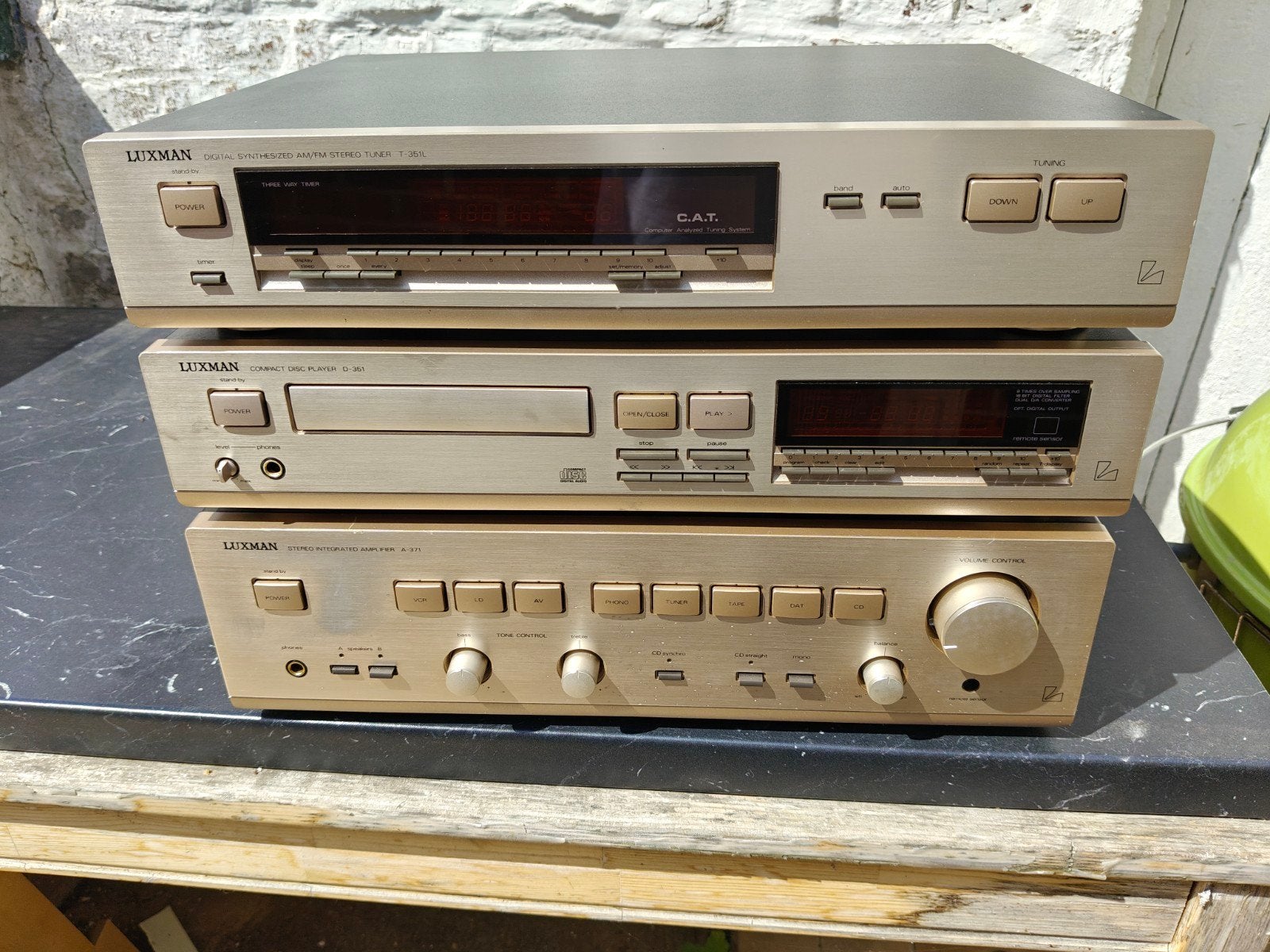 Luxman set, Overige merken, Gebruikt, Cd-speler, Losse componenten