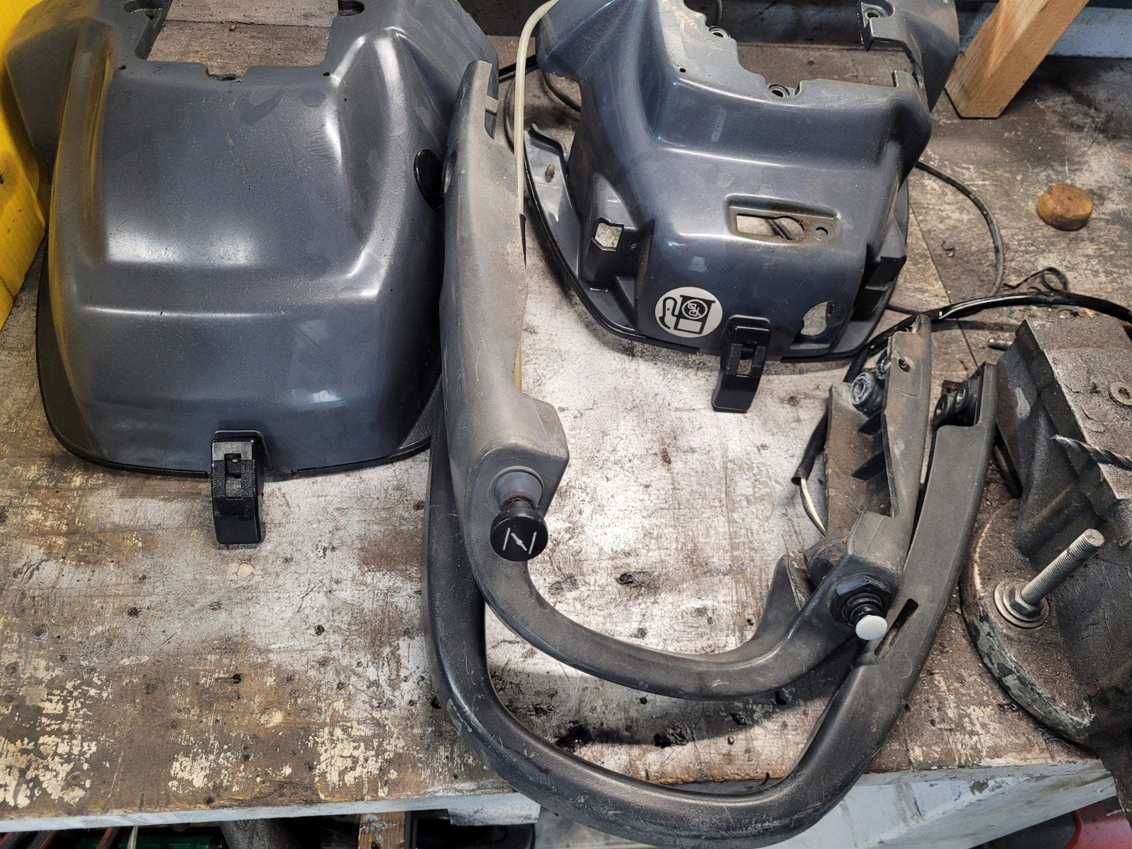 Onderschalen set yamaha 4takt, Ophalen of Verzenden, Motor en Techniek
