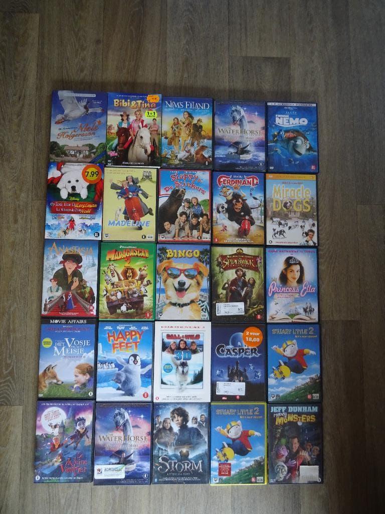 25 DVD, kinderfilms, Alle leeftijden, Overige genres, Ophalen of Verzenden, Zo goed als nieuw