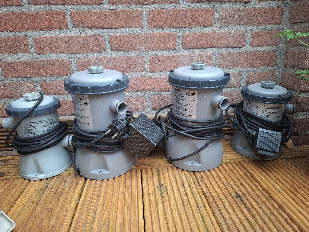 zwembadpompen Intex en Bestway, werken allemaal, Tuin en Terras, Zwembad-toebehoren, Ophalen, Gebruikt, Zwembadpomp