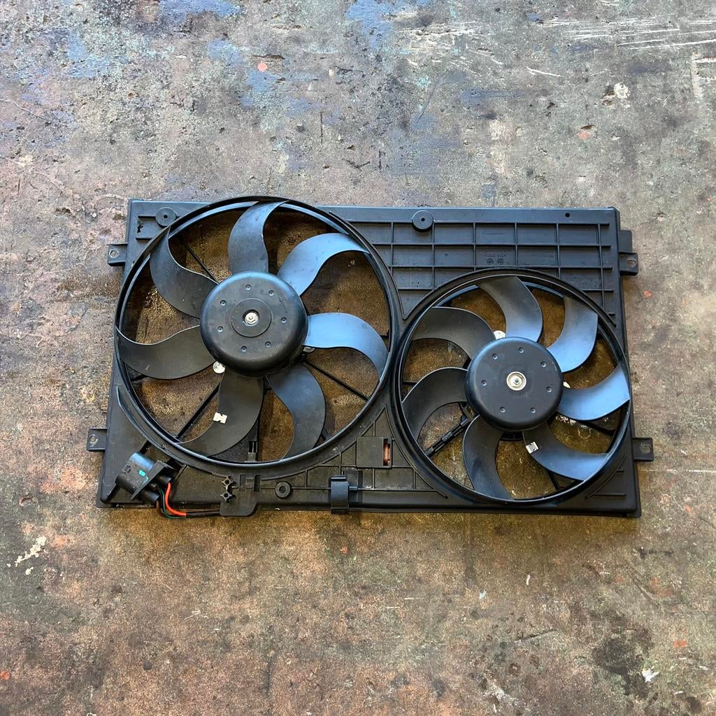 Volkswagen Golf 5 2.0 FSI Radiateur ventilatoren, Ophalen of Verzenden, Gebruikt, Seat
