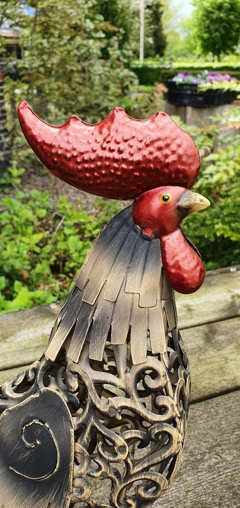 KIP / HAAN / ZILVERKLEUR, Huis en tuin decoratie Marie, Nieuw, Metaal, Info@huisentuindecoratiemarie.nl