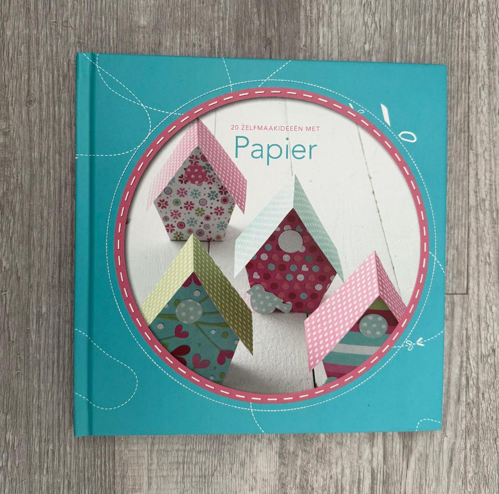 20 Zelmaakideeën met papier - 8716963674159, Overige thema's, Ophalen of Verzenden, Zo goed als nieuw, Papier of Karton