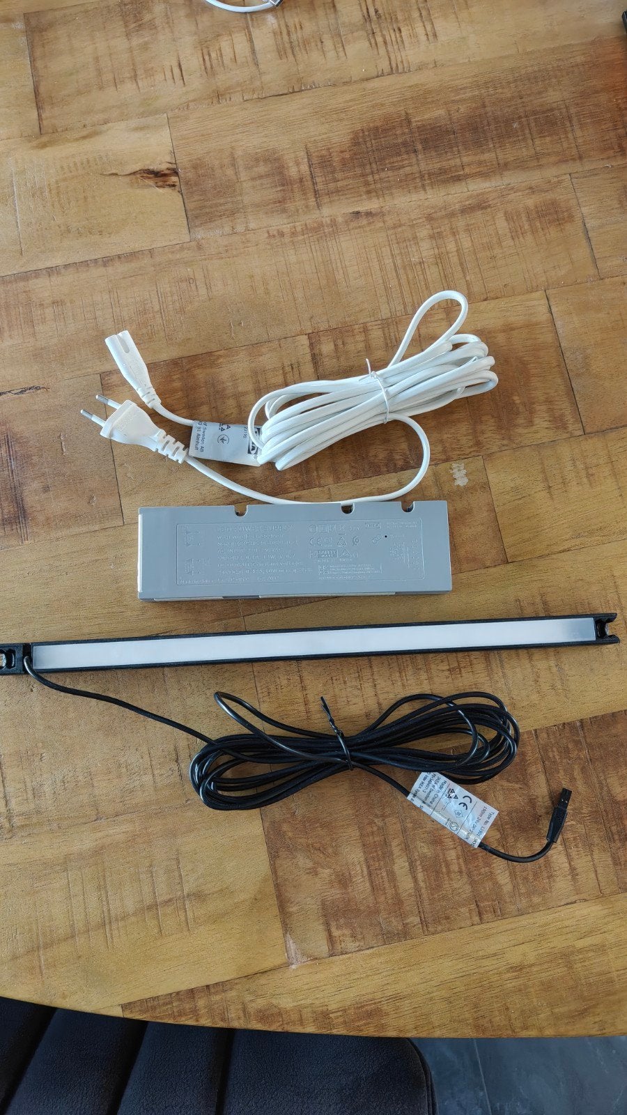 IKEA LED-verlichting met draadloze ontvanger, Wit, Kunststof, Overige fittingen, Zo goed als nieuw