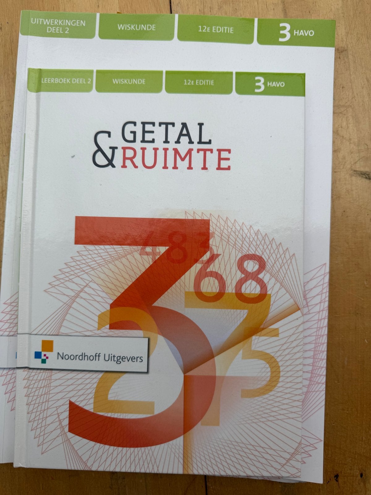 Getal & Ruimte Wiskunde 3 HAVO 12e editie, Boeken, Schoolboeken, Ophalen of Verzenden, Gelezen, HAVO, Wiskunde A