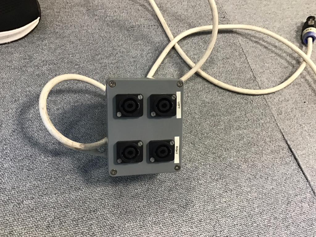 Speaker Breakout Box - Neutrik Speakon Connectoren, Ophalen, Gebruikt, ., Speaker of Versterker