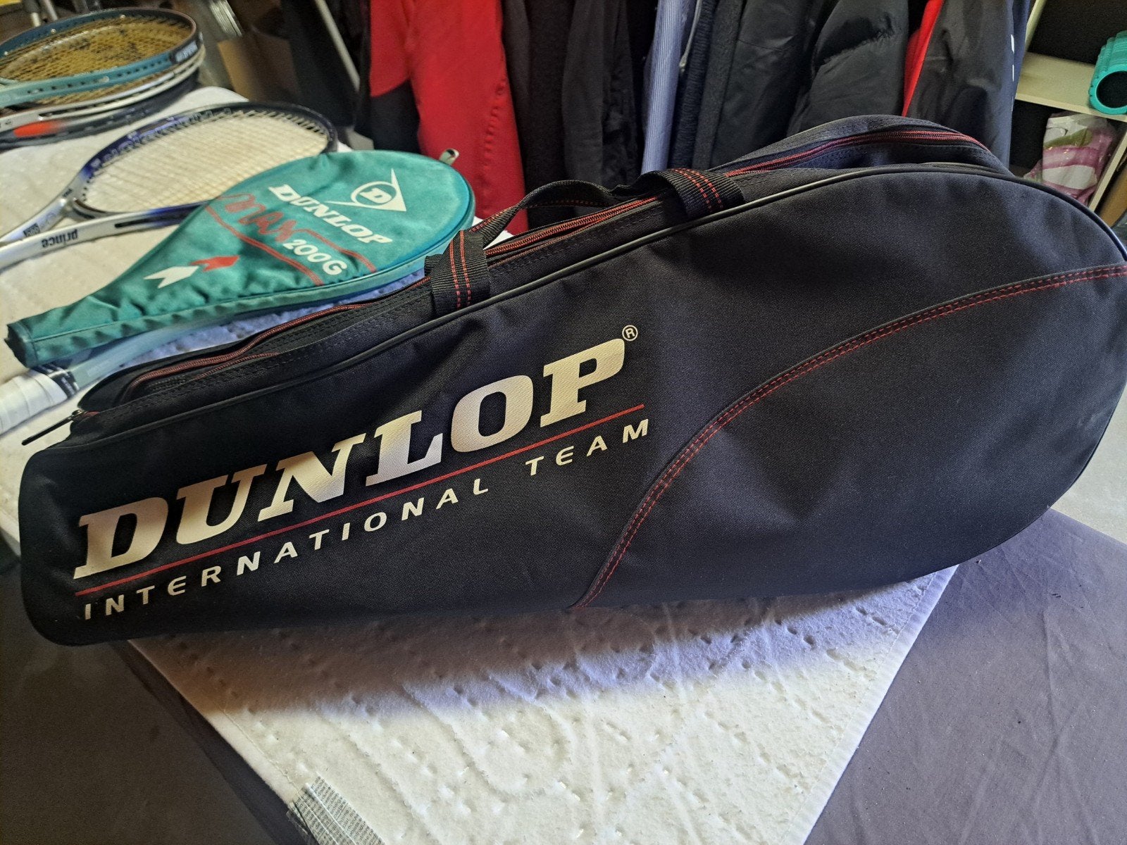 tennistas dunlop, Ophalen