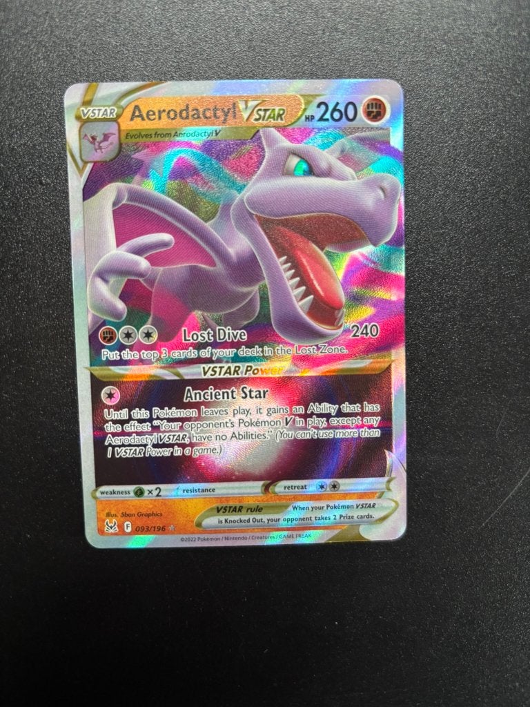 Aerodactyl VSTAR (LOR 093), Ophalen, Zo goed als nieuw